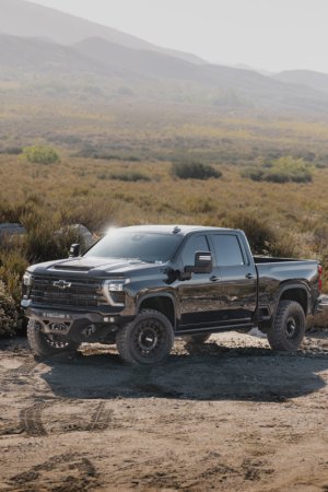 Chevrolet Silverado 2500 Front Bumper - DV8 Offroad - Spec Series - Black - `24-`26
